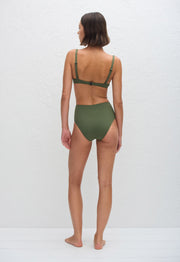 Balconette Top - Safari Crinkle - Matteau